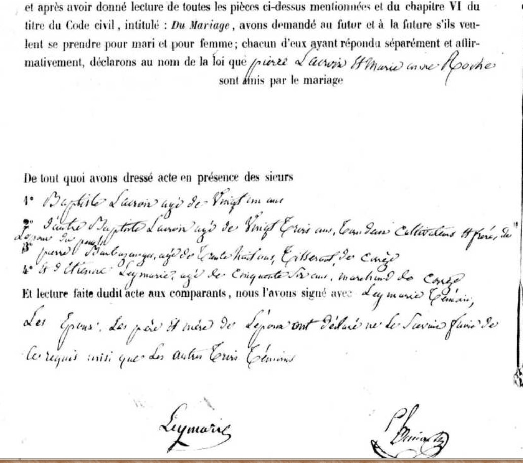 Mariage Lacroix Pierre - Roche Marie-Anne 10_05_1849 -2.jpg